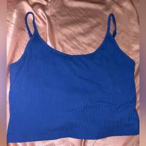 Old navy blue XL crop top